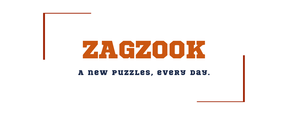 zagzook - a new puzzle, every day