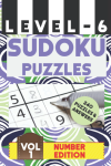 Sudoku Puzzles Level-6 Number Edition cover