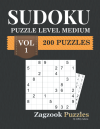 Sudoku Puzzle Level Medium - 200 Puzzles cover